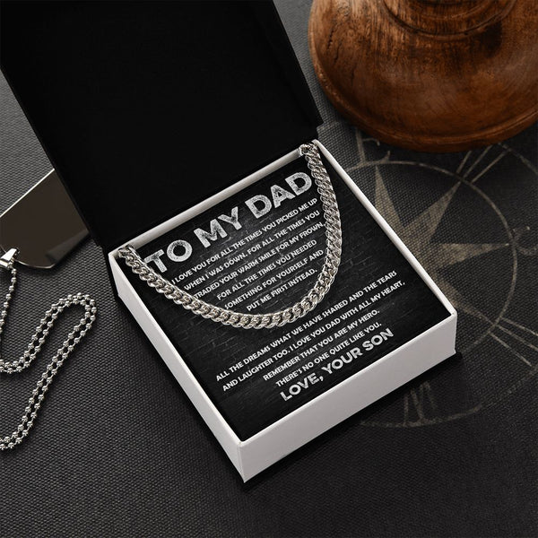 To My Dad, From Son | Cuban Link
