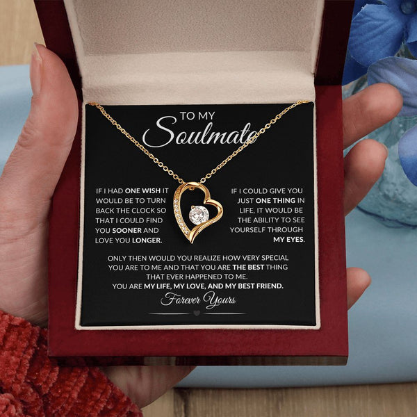 Gift Set - To My Soulmate | Forever Love Necklace