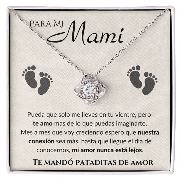 Gift Set - Para Mi Mami | Love Knot Necklace