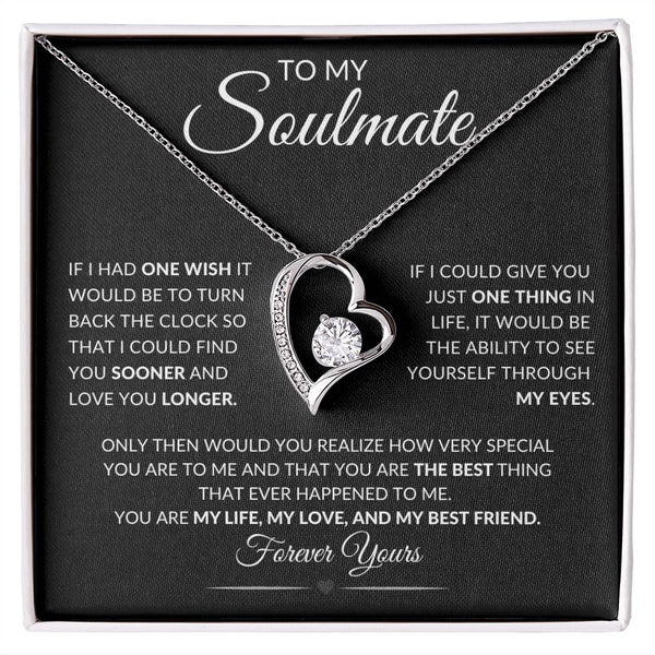 Gift Set - To My Soulmate | Forever Love Necklace